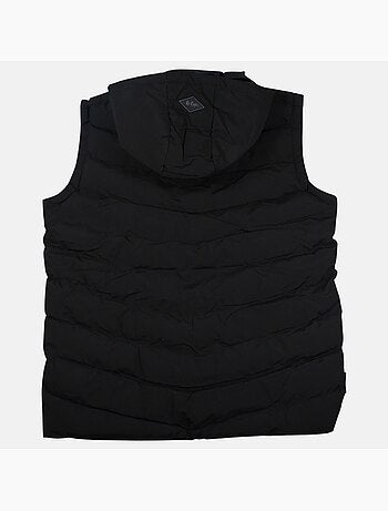 Lee cooper - doudoune sans manches zippée à capuche, poches zippées