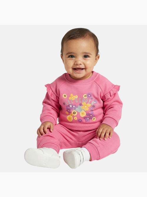 Lee Cooper - Ensemble b?b? fille sweat et pantalon jogging - Kiabi