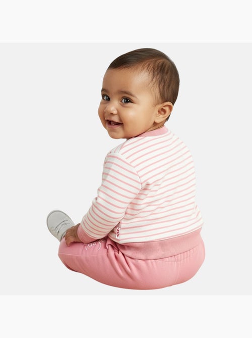 Lee Cooper - Ensemble b?b? fille sweat et pantalon jogging - Kiabi