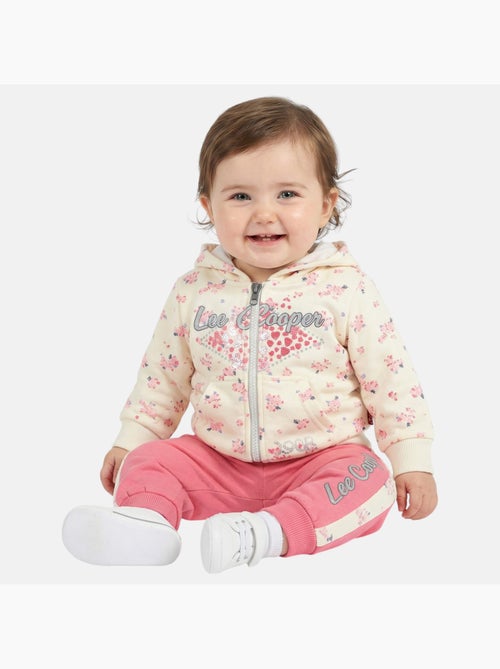 Lee Cooper - Ensemble b?b? fille veste capuche et pantalon jogging - Kiabi Lee Cooper - Ensemble b?b? fille veste capuche et pantalon jogging - Kiabi