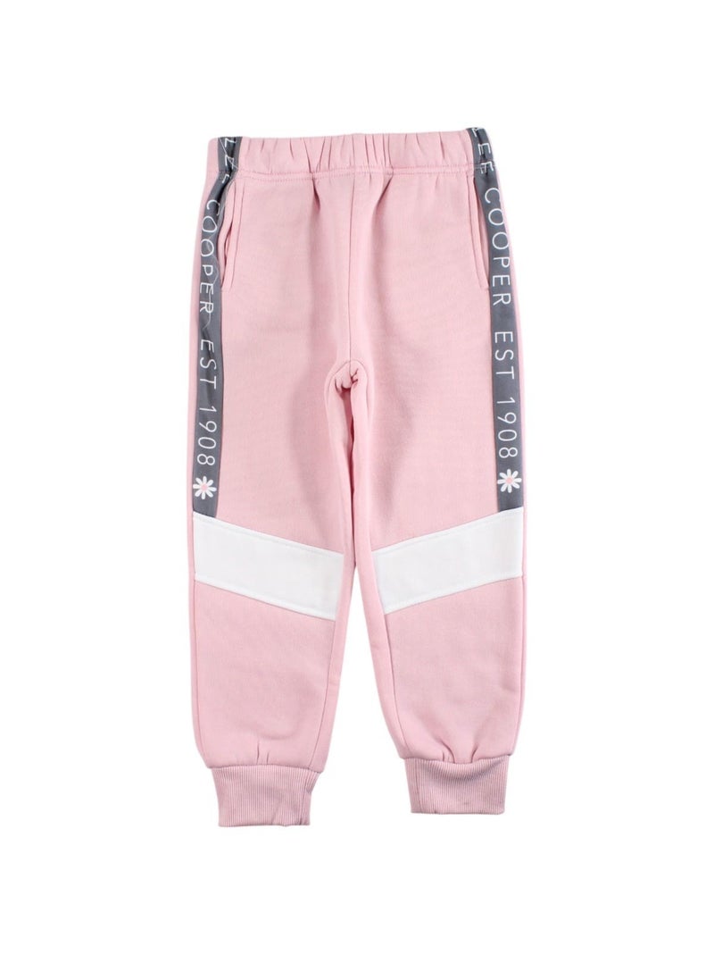 Lee Cooper - Ensemble b?b? fille veste capuche et pantalon jogging Rose clair - Kiabi