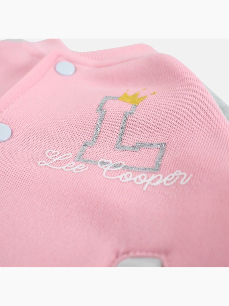 Lee Cooper - Ensemble b?b? fille veste et pantalon jogging Rose - Kiabi