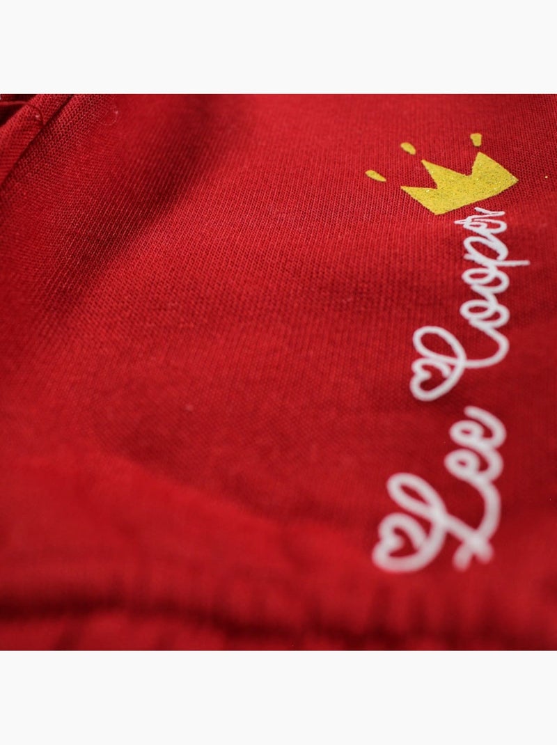 Lee Cooper - Ensemble b?b? fille veste et pantalon jogging Rouge - Kiabi
