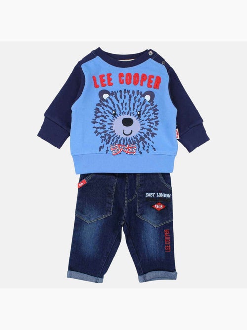 Lee Cooper - Ensemble b?b? sweat et pantalon imprim? - Kiabi