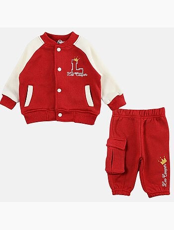 Lee Cooper - Ensemble bébé fille veste et pantalon jogging