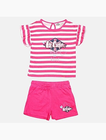 Lee Cooper - Ensemble bébé t-shirt et short
