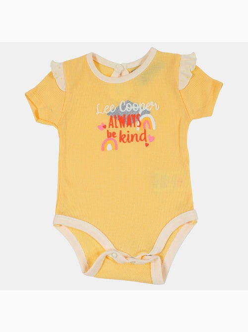 Lee Cooper - Ensemble body avec t-shirt manches longues et legging bébé - Kiabi