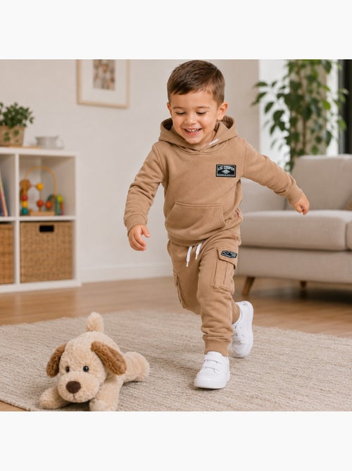 Lee Cooper - Ensemble de jogging, sweat à capuche et pantalon garçon - Kiabi