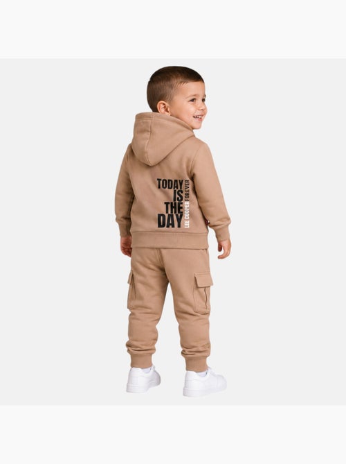 Lee Cooper - Ensemble de jogging, sweat à capuche et pantalon garçon - Kiabi