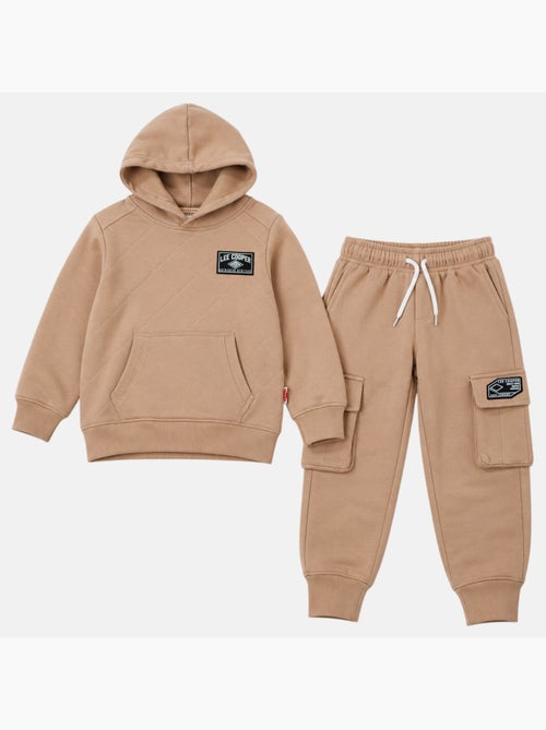 Lee Cooper - Ensemble de jogging, sweat à capuche et pantalon garçon - Kiabi