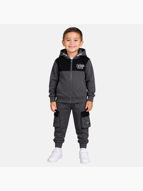 Lee Cooper - Ensemble de jogging, sweat à capuche et pantalon garçon - Kiabi Lee Cooper - Ensemble de jogging, sweat à capuche et pantalon garçon - Kiabi