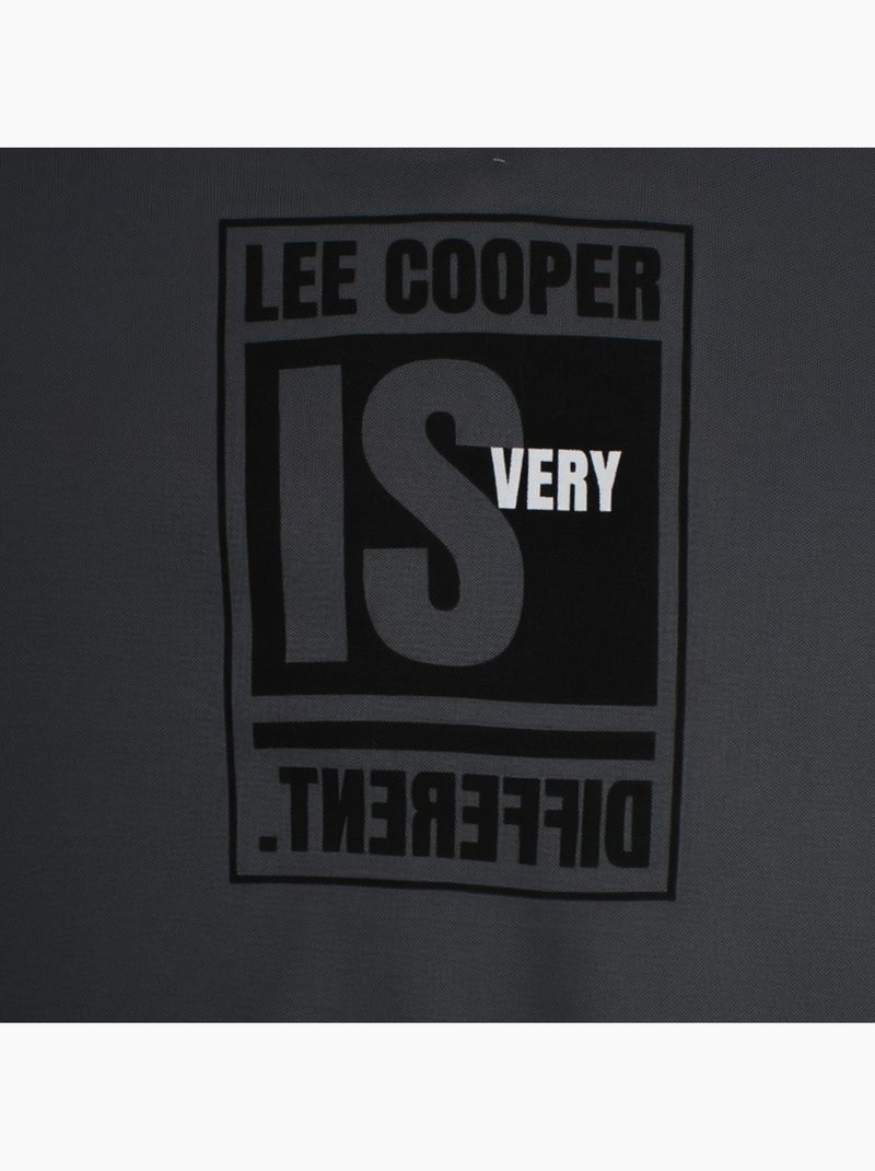 Lee Cooper - Ensemble de jogging, sweat à capuche et pantalon garçon gris anthracite - Kiabi