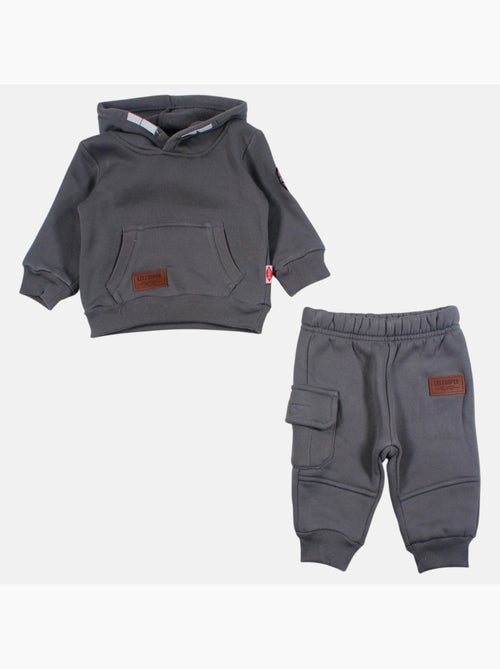 Lee cooper - ensemble de jogging sweat à capuche et pantalon garçon - Kiabi