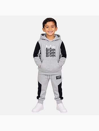 Lee Cooper - Ensemble de jogging, sweat à capuche et pantalon garçon