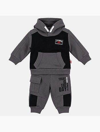 Lee Cooper - Ensemble de jogging, sweat à capuche et pantalon garçon
