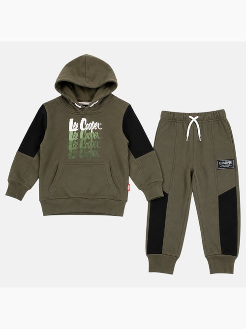 Lee Cooper - Ensemble de jogging, sweat à capuche et pantalon garçon - Kiabi Lee Cooper - Ensemble de jogging, sweat à capuche et pantalon garçon - Kiabi