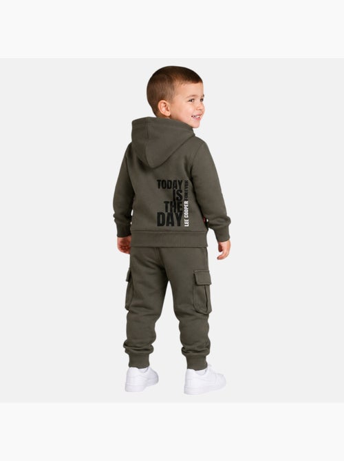 Lee Cooper - Ensemble de jogging, sweat à capuche et pantalon garçon - Kiabi Lee Cooper - Ensemble de jogging, sweat à capuche et pantalon garçon - Kiabi
