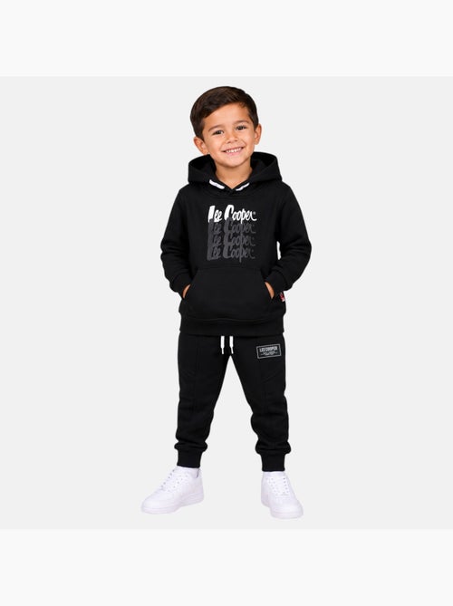 Lee Cooper - Ensemble de jogging, sweat à capuche et pantalon garçon - Kiabi Lee Cooper - Ensemble de jogging, sweat à capuche et pantalon garçon - Kiabi