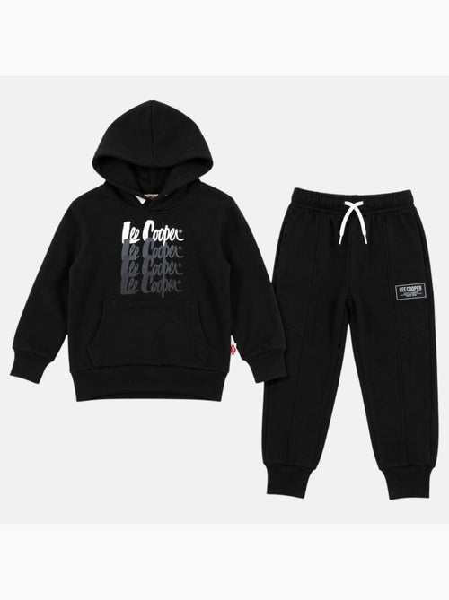 Lee Cooper - Ensemble de jogging, sweat à capuche et pantalon garçon - Kiabi Lee Cooper - Ensemble de jogging, sweat à capuche et pantalon garçon - Kiabi