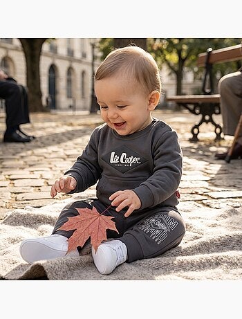 Lee Cooper - Ensemble de jogging, sweat et pantalon garçon