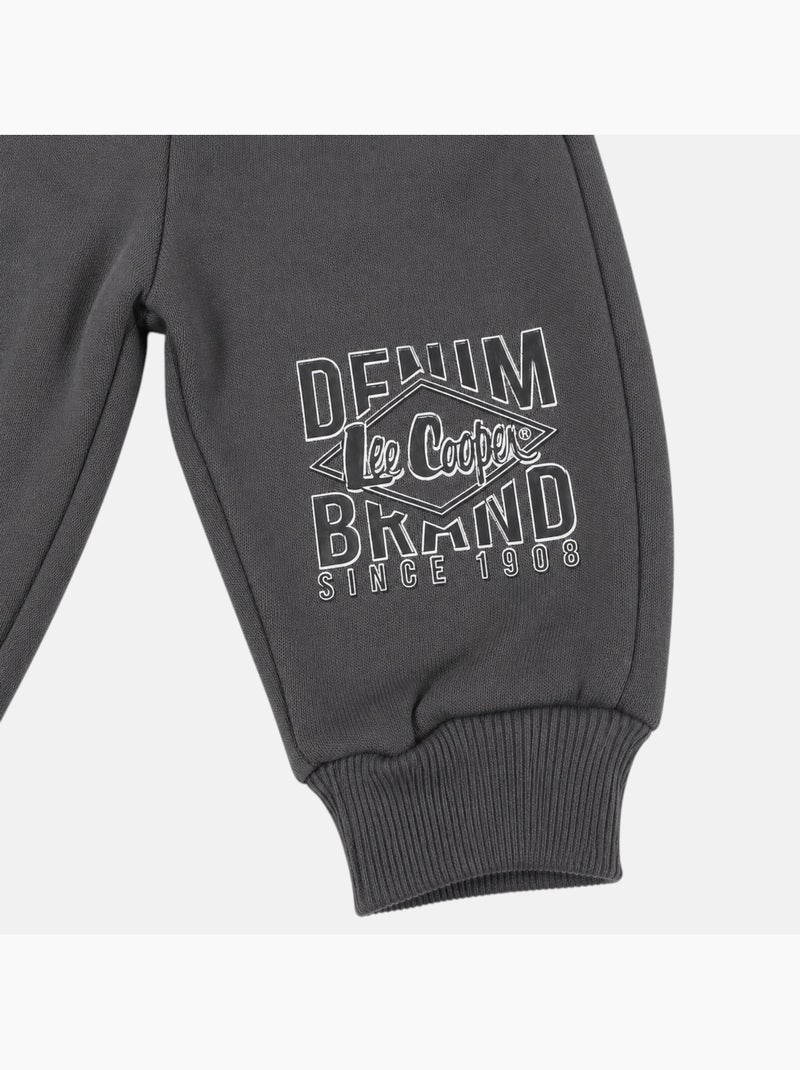 Lee Cooper - Ensemble de jogging, sweat et pantalon garçon gris anthracite - Kiabi