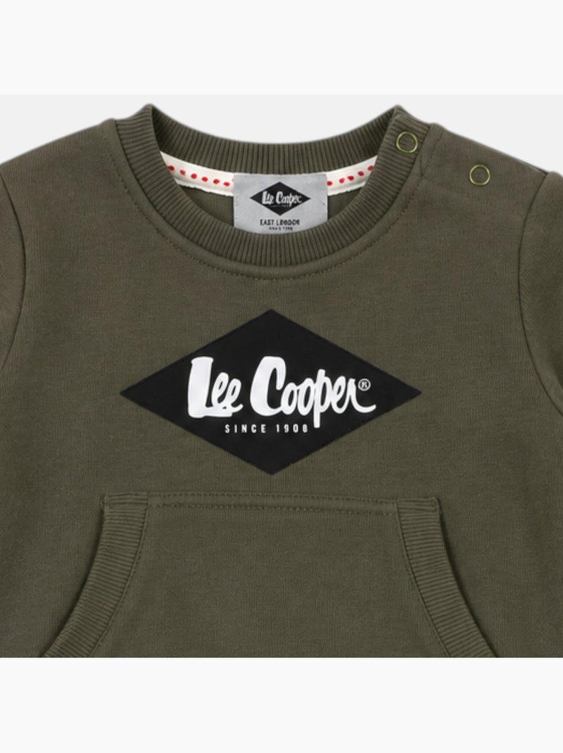 Lee Cooper - Ensemble de jogging, sweat et pantalon garçon Kaki - Kiabi