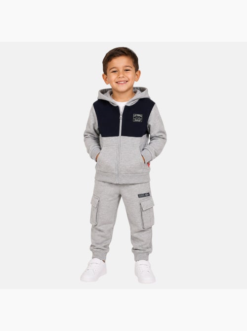Lee Cooper - Ensemble de jogging, veste à capuche et pantalon garçon - Kiabi Lee Cooper - Ensemble de jogging, veste à capuche et pantalon garçon - Kiabi