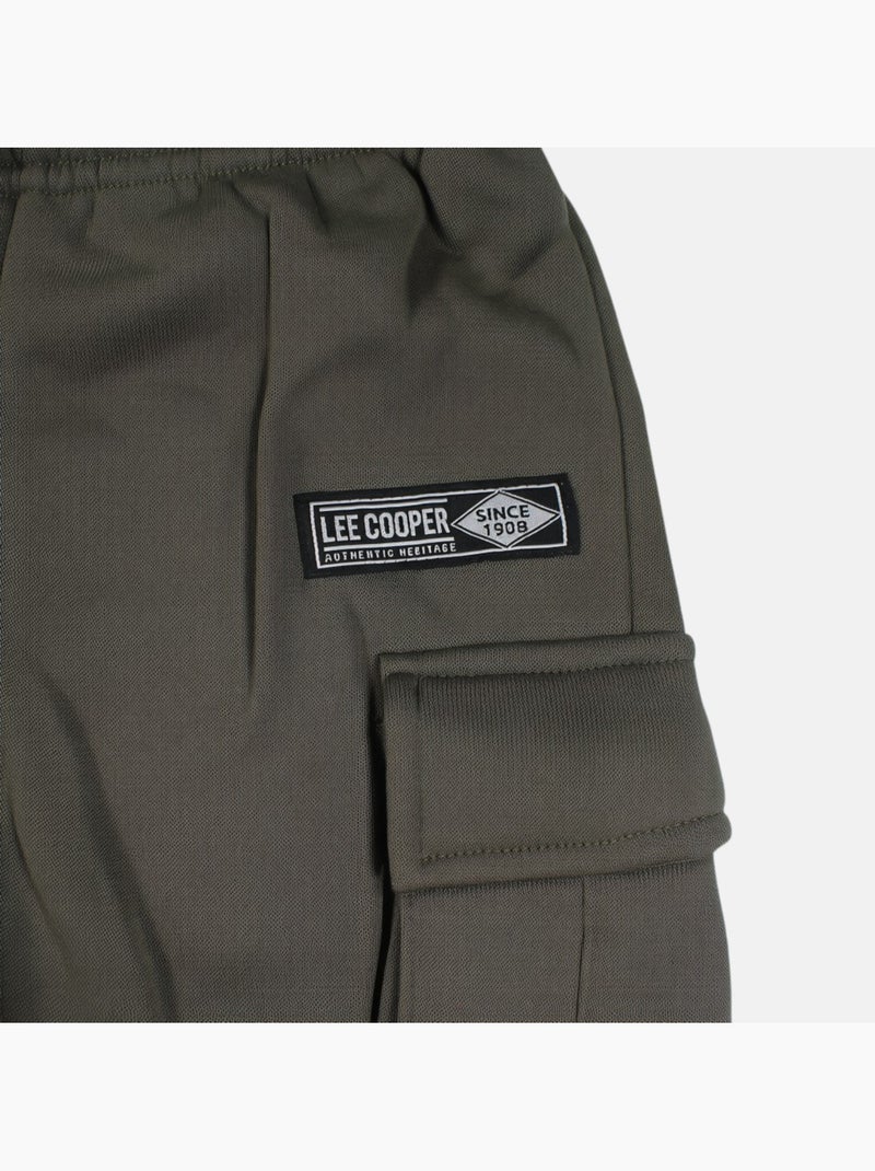 Lee Cooper - Ensemble de jogging, veste à capuche et pantalon garçon Kaki - Kiabi