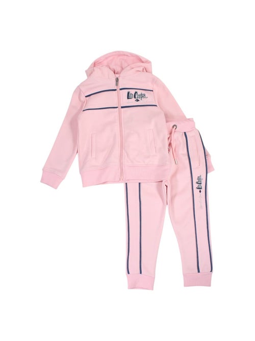 Lee Cooper - Ensemble fille veste à capuche et pantalon de jogging - Kiabi Lee Cooper - Ensemble fille veste à capuche et pantalon de jogging - Kiabi