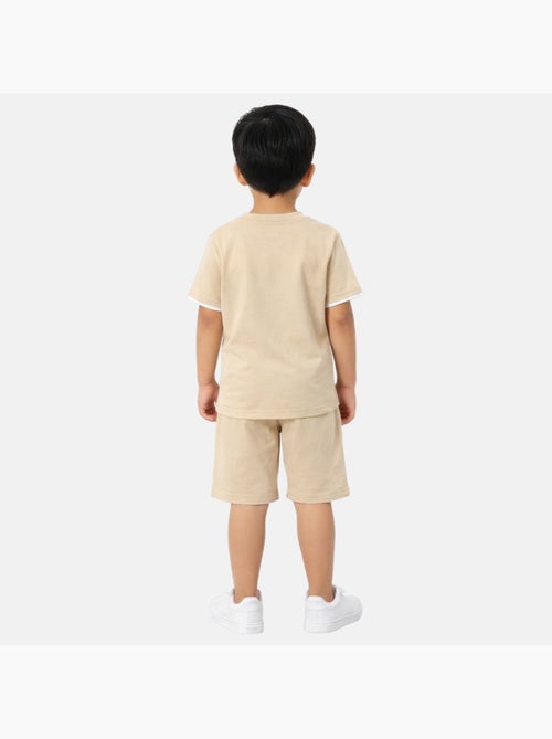 Lee Cooper - Ensemble garçon avec T shirt manches courtes et avec short - Kiabi