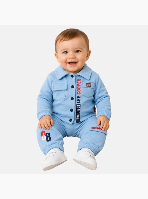 Lee Cooper - Ensemble jogging b?b? gar?on veste et pantalon - Kiabi