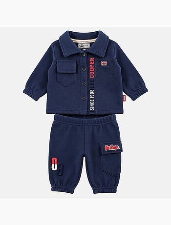 Lee Cooper - Ensemble jogging bébé garçon veste et pantalon