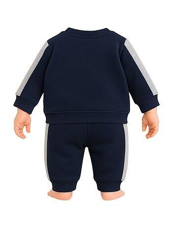 Lee Cooper - Ensemble jogging garçon sweat capuche et pantalon imprimé