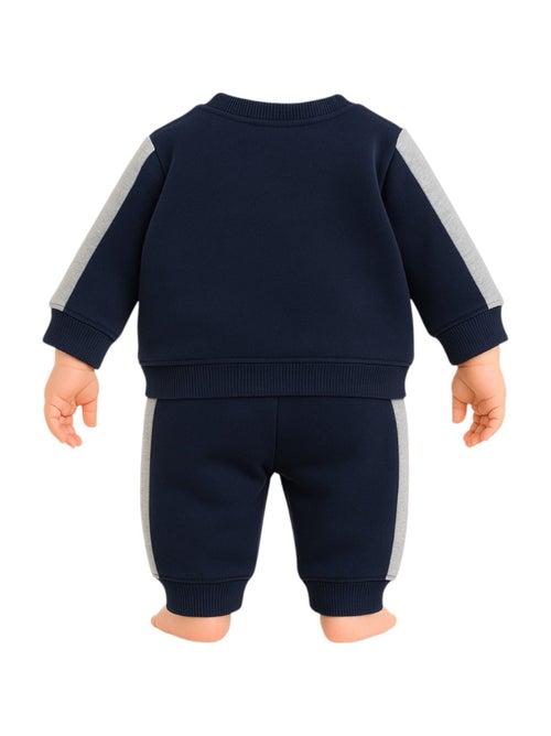 Lee Cooper - Ensemble jogging garçon sweat capuche et pantalon imprimé - Kiabi Lee Cooper - Ensemble jogging garçon sweat capuche et pantalon imprimé - Kiabi
