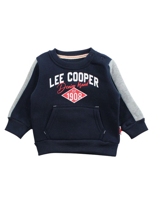 Lee Cooper - Ensemble jogging garçon sweat capuche et pantalon imprimé - Kiabi Lee Cooper - Ensemble jogging garçon sweat capuche et pantalon imprimé - Kiabi