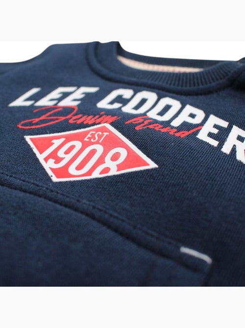 Lee Cooper - Ensemble jogging garçon sweat capuche et pantalon imprimé - Kiabi Lee Cooper - Ensemble jogging garçon sweat capuche et pantalon imprimé - Kiabi