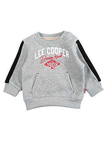 Lee Cooper - Ensemble jogging garçon sweat capuche et pantalon imprimé
