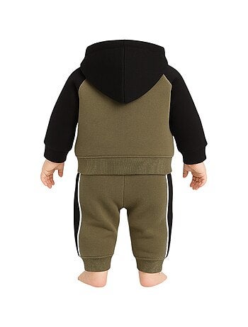 Lee Cooper - Ensemble jogging garçon sweat capuche et pantalon imprimé