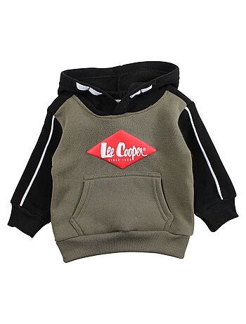 Lee Cooper - Ensemble jogging garçon sweat capuche et pantalon imprimé