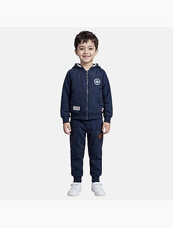 Lee Cooper - Ensemble jogging garçon veste capuche et pantalon