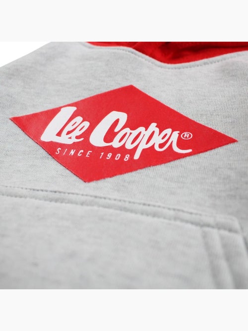Lee Cooper - Ensemble jogging gar?on sweat capuche et pantalon imprim? - Kiabi Lee Cooper - Ensemble jogging gar?on sweat capuche et pantalon imprim? - Kiabi