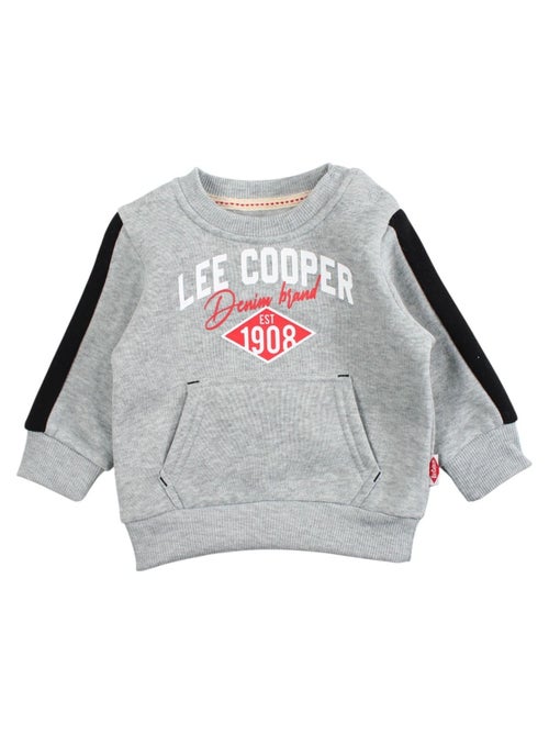 Lee Cooper - Ensemble jogging gar?on sweat capuche et pantalon imprim? - Kiabi