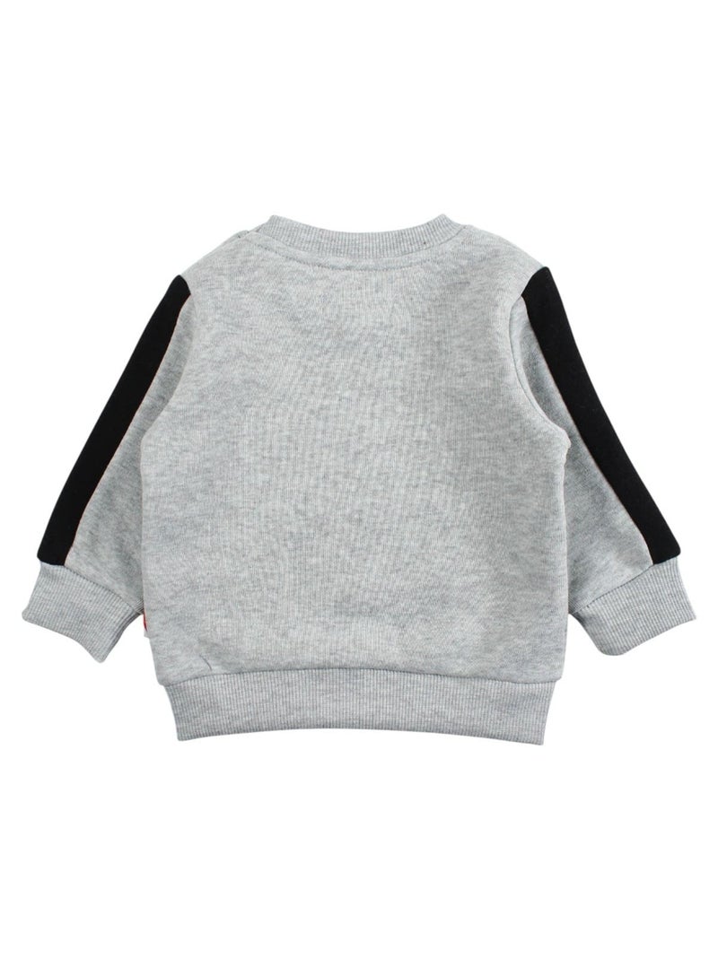 Lee Cooper - Ensemble jogging gar?on sweat capuche et pantalon imprim? Gris - Kiabi