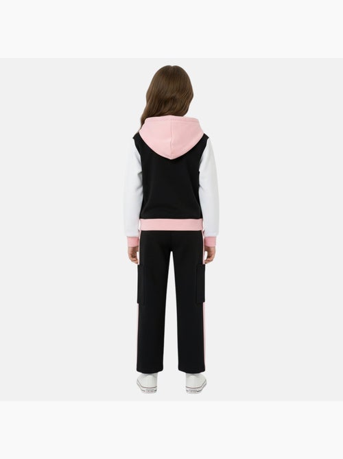 Lee Cooper - Ensemble survêtement fille avec une veste manches longues et un jogging - Kiabi
