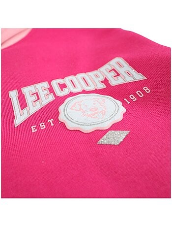 Lee Cooper - Ensemble survêtement fille avec une veste manches longues et un jogging