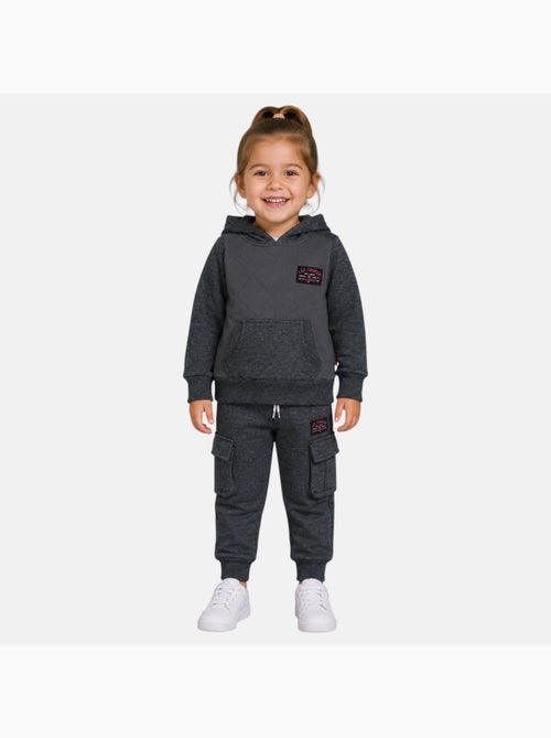 Lee cooper - ensemble sweat à capuche avec pantalon fille - Kiabi Lee cooper - ensemble sweat à capuche avec pantalon fille - Kiabi