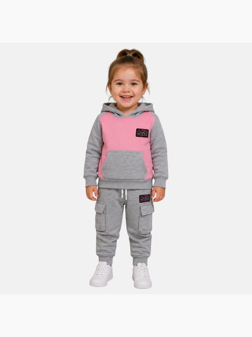 Lee cooper - ensemble sweat à capuche avec pantalon fille - Kiabi Lee cooper - ensemble sweat à capuche avec pantalon fille - Kiabi