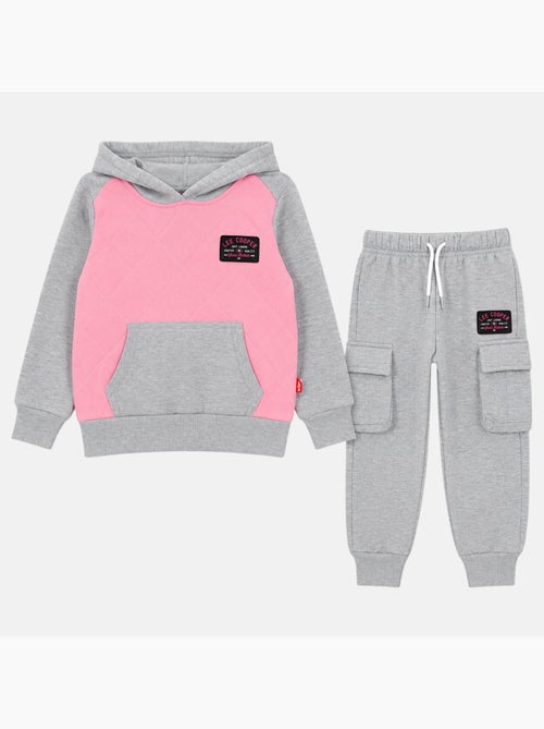 Lee cooper - ensemble sweat à capuche avec pantalon fille - Kiabi Lee cooper - ensemble sweat à capuche avec pantalon fille - Kiabi