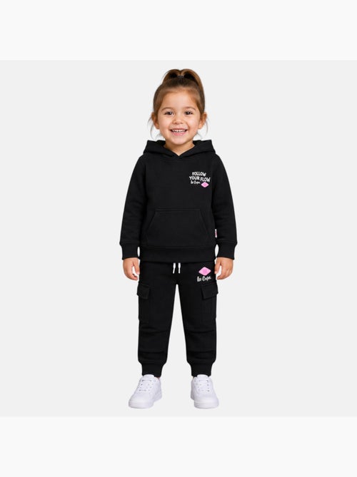Lee cooper - ensemble sweat à capuche avec pantalon fille - Kiabi Lee cooper - ensemble sweat à capuche avec pantalon fille - Kiabi
