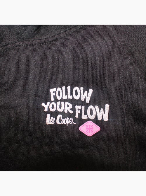 Lee cooper - ensemble sweat à capuche avec pantalon fille - Kiabi Lee cooper - ensemble sweat à capuche avec pantalon fille - Kiabi